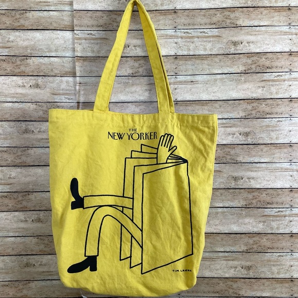 the new yorker Bags The New Yorker Canvas Tote Bag Tim Lahan Art 22